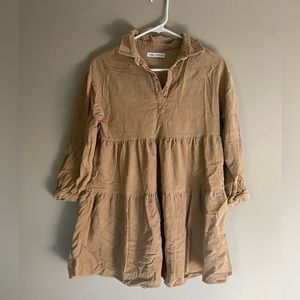 Zara Corduroy Dress